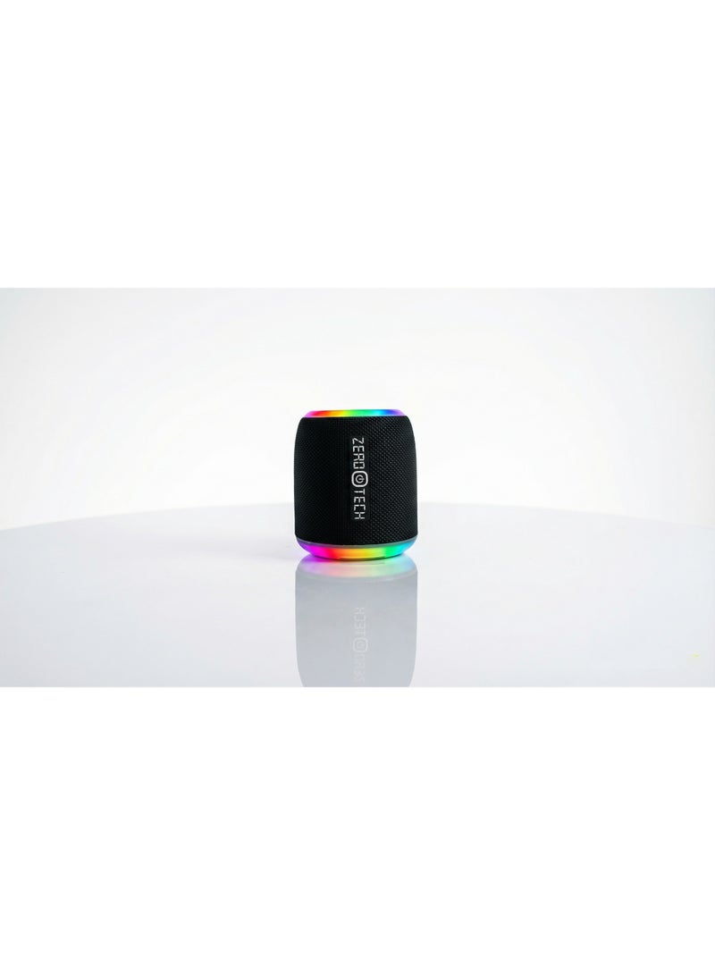 زيرو تيك سبيكر مينى اسود ZPCS-P225BK RGB - Image 4